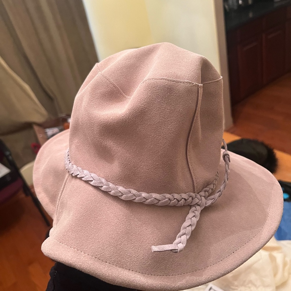 Stylish Beige Women's Hat with Braided Detail